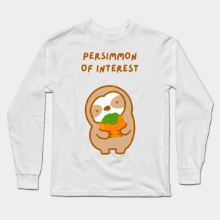 Person of Interest Persimmon Sloth Long Sleeve T-Shirt